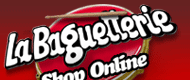 Logo du site web du magasin de musique "La Baguetterie"