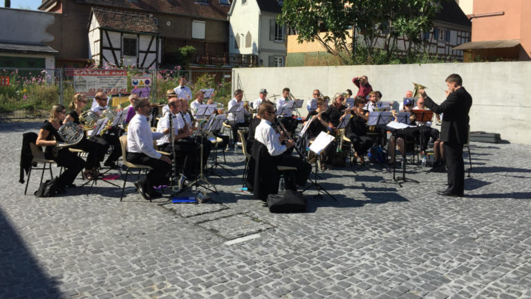 Image de l'orchestre lors du concert pour les Journées Européennes du Patrimoine, Schiltigheim, 15 septembre 2018