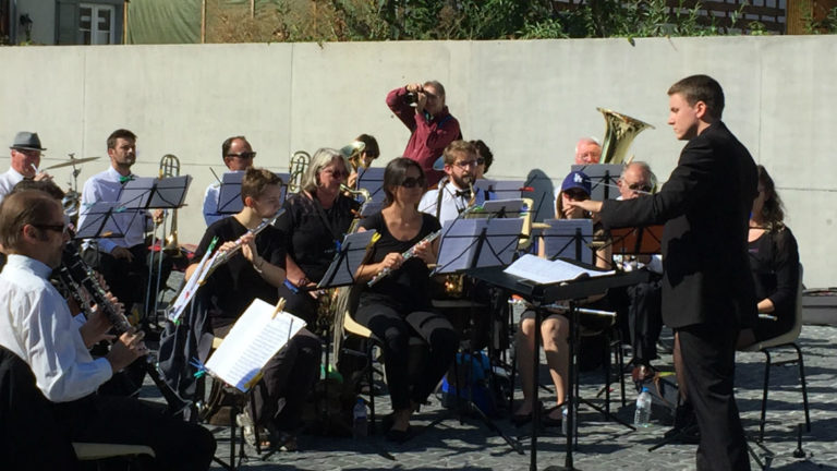 Image de l'orchestre lors du concert pour les Journées Européennes du Patrimoine, Schiltigheim, 15 septembre 2018