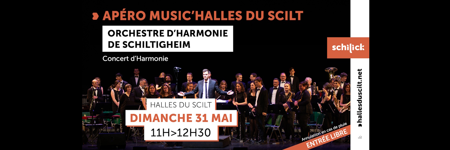 Apéritif-concert aux Halles du Scilt Schiltigheim 11h 31 mai 2026